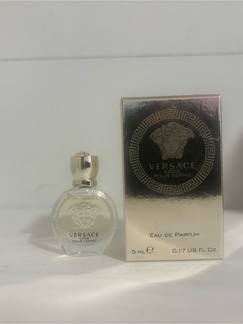 Versace Mini Eros Pour Femme - Gold & Clear